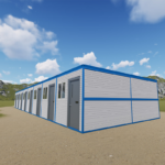 Deepblue Hot Sell Prefab Modular Container House Cheap Flat Pack Au/Nzs/USA Standard