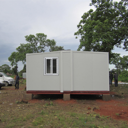 Deepblue Light Steel Frame Prefabricated Foldable Lotus House Time Saving Fast Construction