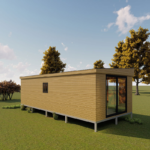 Deepblue Prefab High Quality Light Steel Frame Modular Prefabricated Folding House Granny Falt