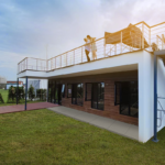 Deepblue Prefab Light Steel Frame Prefabricated Wooden Bungalow