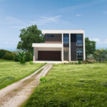 Deepblue Prefabricated House Professional Supplier Light Gauge Steel Framing River Stone House