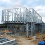 Deepblue Prefabricated Light Steel Frame House Luxury Villa with Private Pool
