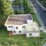 Deepblue Smart House Luxury Villa Light Steel Frame Built with Au/USA/CE Standards