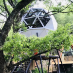Deepblue Smarthouse Au/Nzs/USA Standard Light Steel Frame Prefabricated Hotel Unit Dome House
