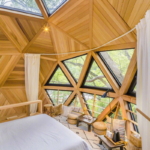 Deepblue Smarthouse Au/Nzs/USA Standard Light Steel Frame Prefabricated Hotel Unit Dome House