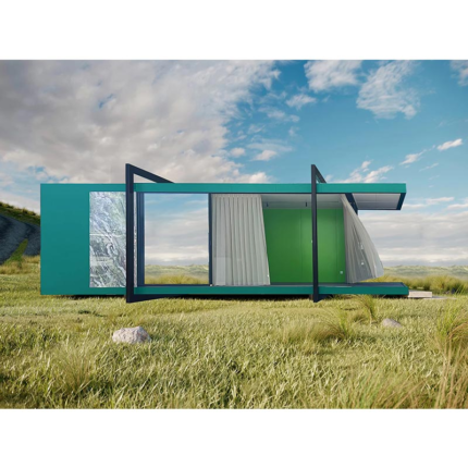 Deepblue Smarthouse Holiday House Light Steel Structure Naturazen Built with USA Standard