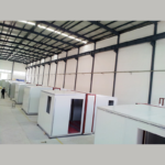 Deepblue Smarthouse Light Steel Frame Prefabricated Foldable Lotus House Emergency Shelter