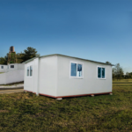 Deepblue Smarthouse Light Steel Frame Prefabricated Foldable Lotus House Emergency Shelter
