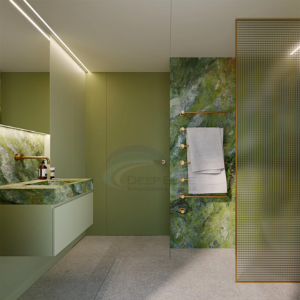 Deepblue Smarthouse Light Steel Holiday House Prefab Home Built with CE Standard