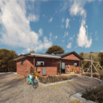 Deepblue Smarthouse Light Steel Holiday House Prefab Home Built with CE Standard