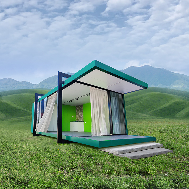 Deepblue Smarthouse Light Steel Holiday House Prefab Home Built with CE Standard Deepblue Smarthouse Light Steel Holiday House Prefab Home Built with CE Standard