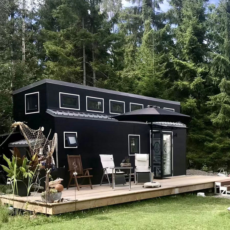 Deepblue Smarthouse Mobile Prefabricated Prefab Tiny House on Wheels Munich for Rent Deepblue Smarthouse Mobile Prefabricated Prefab Tiny House on Wheels Munich for Rent