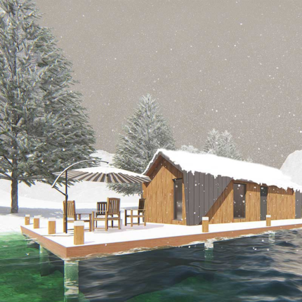 Deepblue Smarthouse Modular Prefabricated Light Steel Frame Home Nice House