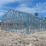 Deepblue Smarthouse Modular Prefabricated Light Steel Frame Structure House Green Chalet Cabin