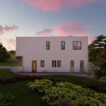 Deepblue Smarthouse Prefab Light Steel Frame House with 4 Bedrooms