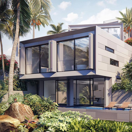 Dfast Construction Holiday Home Prefabricated Houses with American Standard Light Steel Frame