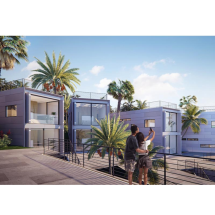 Dfast Construction Holiday Home Prefabricated Houses with American Standard Light Steel Frame
