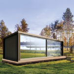 Easy Assemble Garden Studio Prefabricated Houses Steel Frame House Kit Sunny House