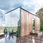 Easy Assemble Garden Studio Prefabricated Houses Steel Frame House Kit Sunny House