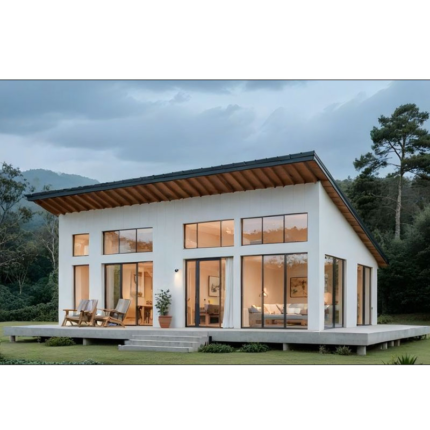 Easy Assembled Prefab House Modular Wooden House Resort Bunglalow