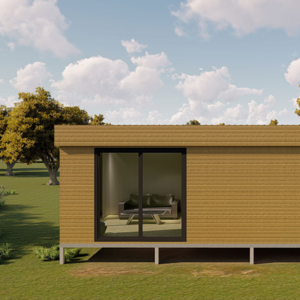Eco-Friendly Economical Foldable House with Light Steel Frame Prefabricated Folding House
