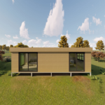 Eco-Friendly Economical Foldable House with Light Steel Frame Prefabricated Folding House