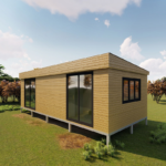 Eco-Friendly Economical Foldable House with Light Steel Frame Prefabricated Folding House
