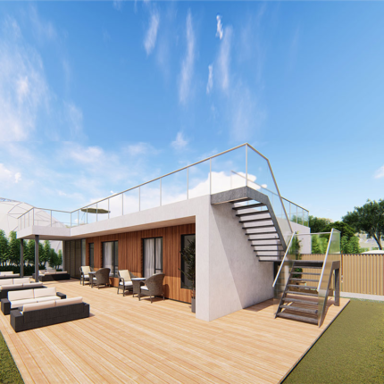 Eco-Friendly Light Steel Prefab House Buidling with Au Standard Fast Installatio Office