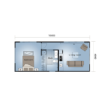 Eco-Friendly Light Steel Prefab House Fast Installation Affordable House
