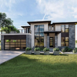 Eco-Friendly Prefab Homes Luxury Prefabricated Wooden House Luxury Steel Frame