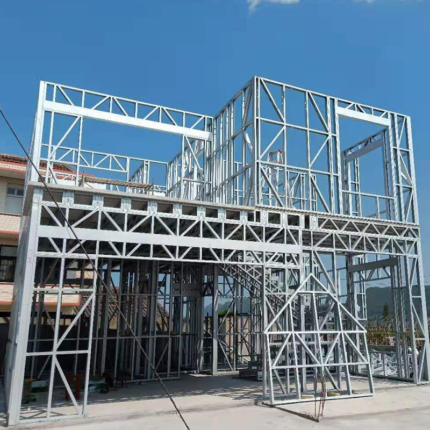 Eco-Friendly Prefabricated Houses with Light Steel Modular House Buillt with USA Standard