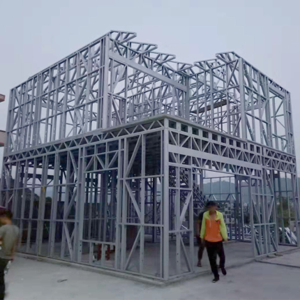 Eco-Friendly Prefabricated Houses with Light Steel Modular House Buillt with USA Standard