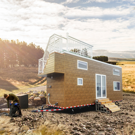 Eco-Friendly Tiny House on Trailer – Modular Prefabricated Tiny House Kits