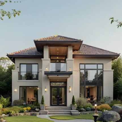 Economical Fast Installation Light Steel Structure House Villa Modular Homes