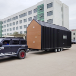 EU/Au/USA Prefabricated Modular House Tiny House on Wheels Fully Finished