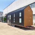 EU/Au/USA Prefabricated Modular House Tiny House on Wheels Fully Finished