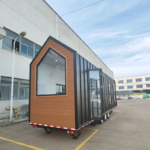 EU/Au/USA Prefabricated Modular House Tiny House on Wheels Fully Finished