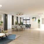 EU/Au/USA Standard Prefabricated Modular Home Kit with Three Bedrooms