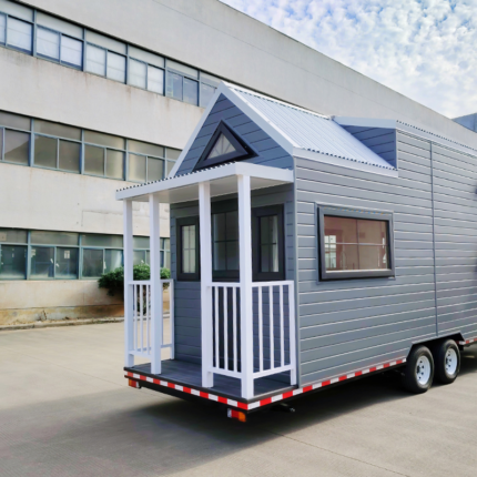 EU/Au/USA Standard Prefabricated Modular Home Tiny Home on Wheels with Three Bedrooms