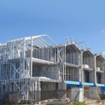 EU Standard Deepblue Smarthouse 2-Story Forest House Light Steel Structure