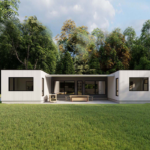 Europea Standard Light Gauge Steel Frame Prefabricated Houses Granny Flat/AUD