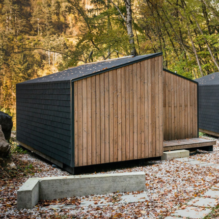 European Standard Light Steel Frame Prefabricated Holiday Cabin Aosta House Fast Construction