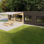 European Standard Light Steel Frame System Prefabricated Building Bungalows Garden Studio