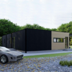 European Standard Light Steel Frame System Prefabricated Building Bungalows Garden Studio
