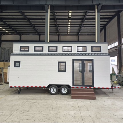 European Standard Mini Modular Homes Prefabricated Mobile Tiny House on Wheels