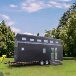 Exclusive Light Steel Structure Modern Prefab Tiny House on Wheels - Ready for Shipping Carava