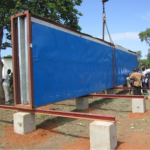 Expandable Container House Prefabricated Light Steel Lotus House Fast Installation Adu