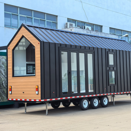 Explore Prefabricated Caravans Trailers Tiny House on Wheels for Camping