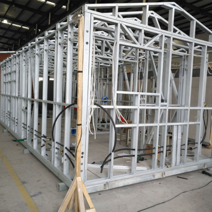 Factory Directly Sale Eco-Friendly Light Steel Prefabricated House Cheap Folding House
