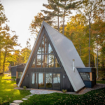 Fast Construction Light Steel House Holiday Trainguilar House Prefabricated a Houses